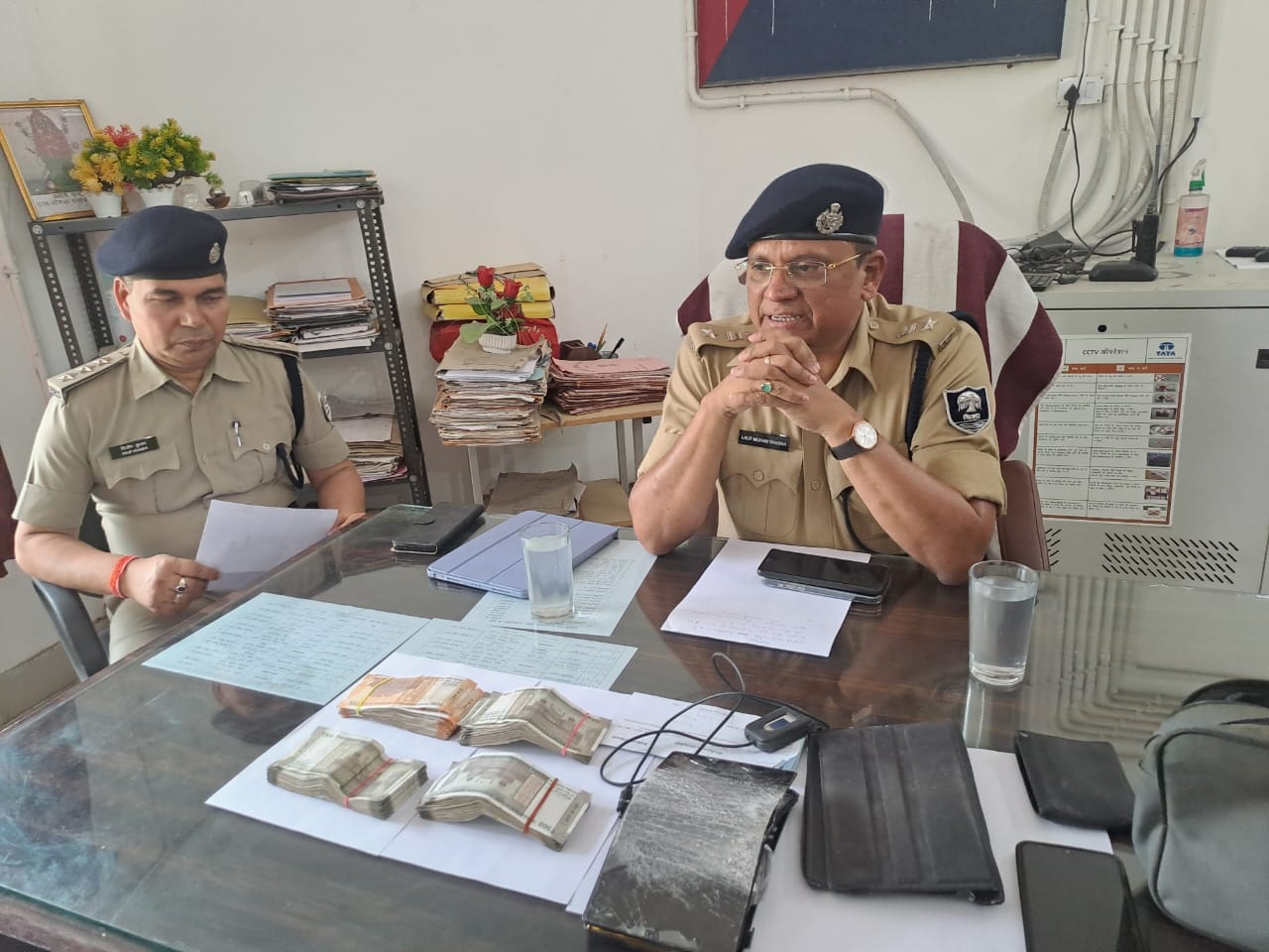 फाइनेंस कर्मी ने ही खुद के लूट की रची थी साजिश उद्वेदन के बाद पुलिस ने किया खुलासा